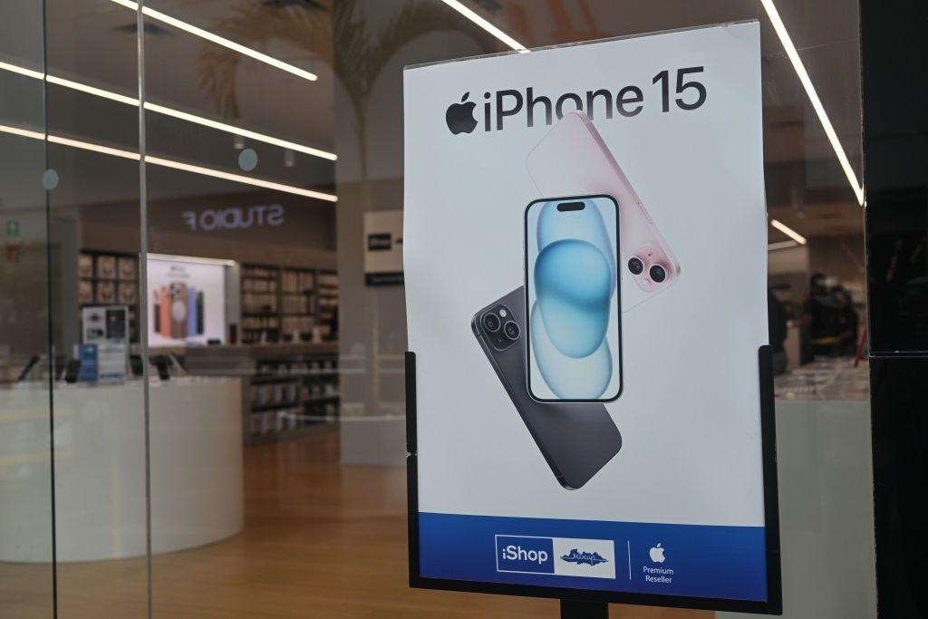 Tienda revendedora de teléfonos de Apple en México.