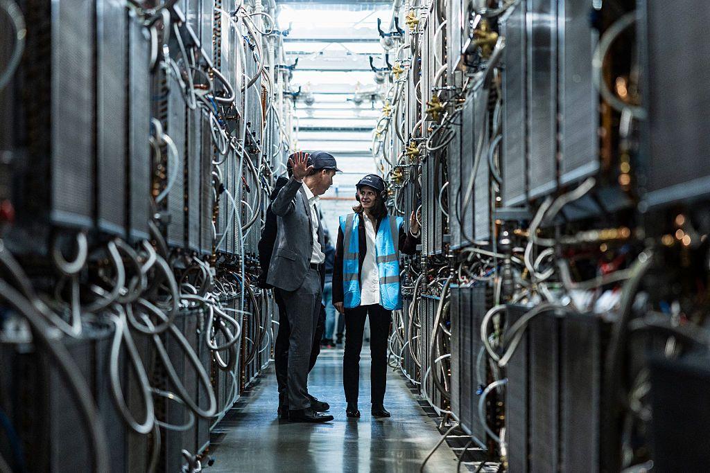 Centro de datos en Francia. 