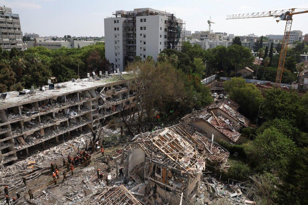 iran gađao tel aviv