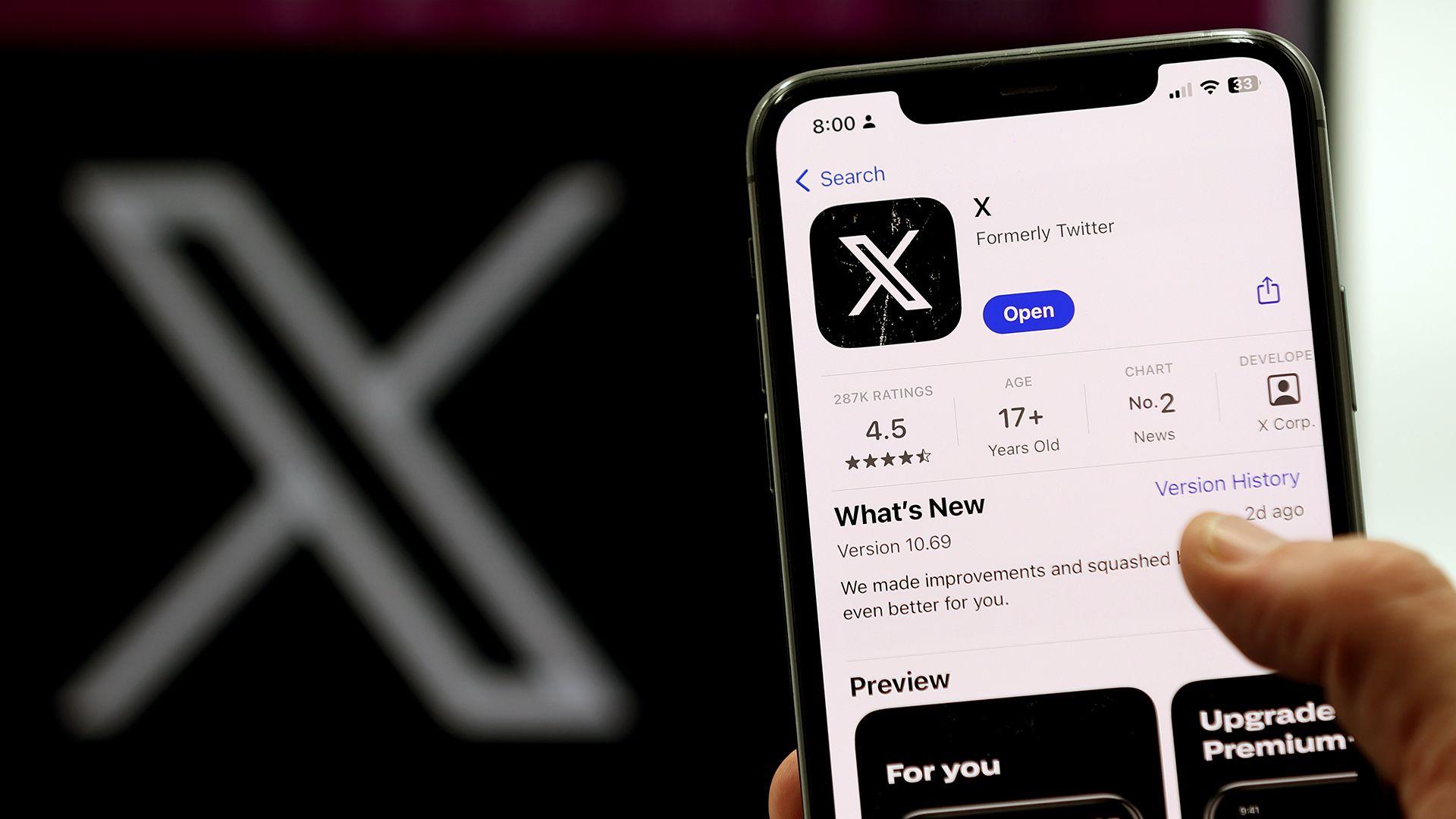 Elon Musks X down for tens of thousands of users 