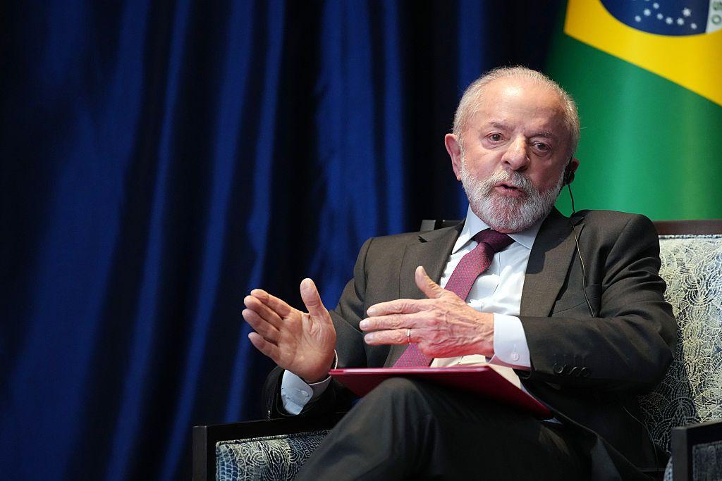 O presidente Luiz Inácio Lula da Silva