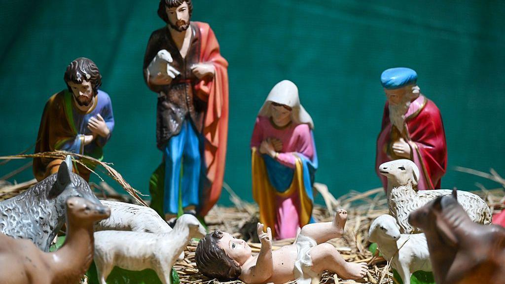 Presépio mostra nascimento de Jesus