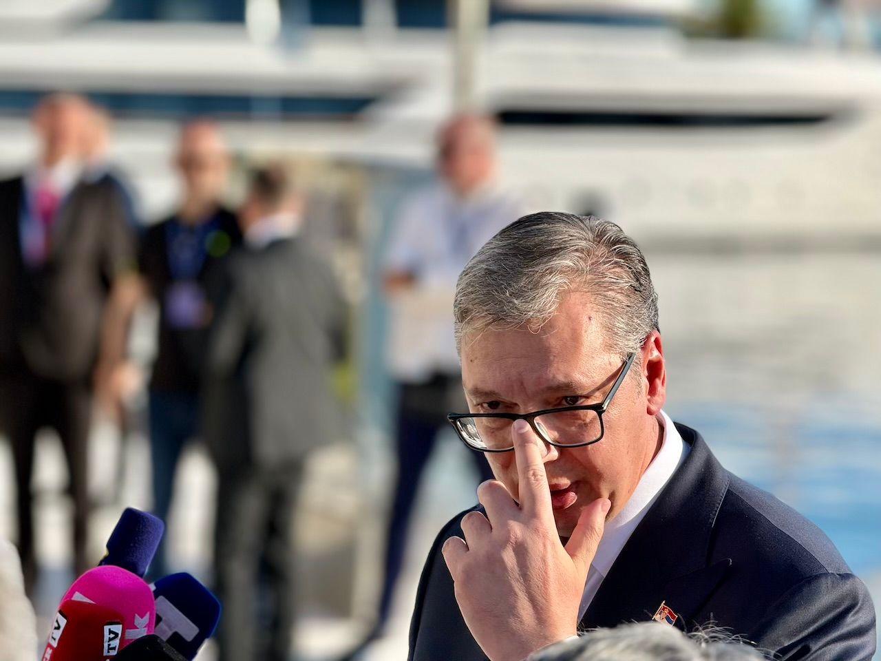 Predsednik Srbije Aleksandar Vučić