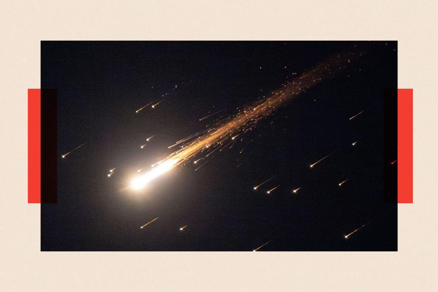 Imágenes de los bombardeos sobre Irán. 