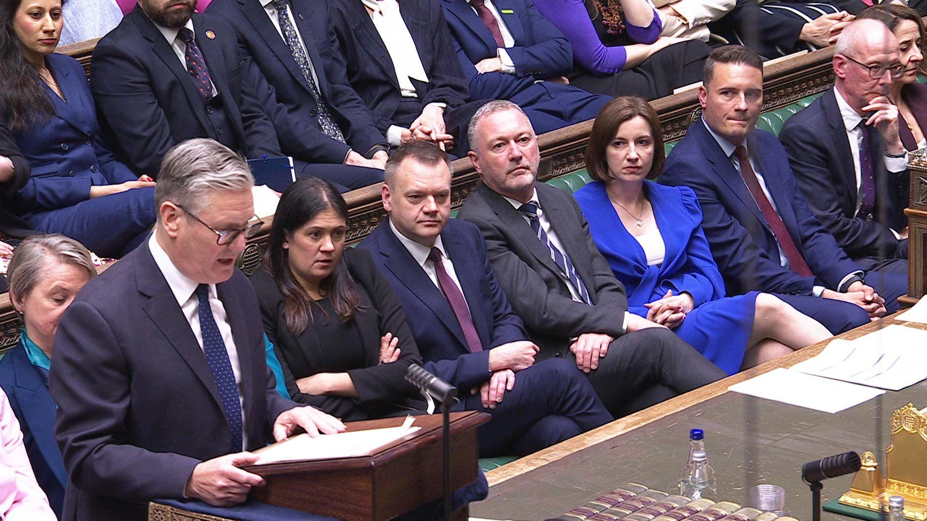 Starmer sets out governments plans after Streetings allies say they expect him to challenge PM
