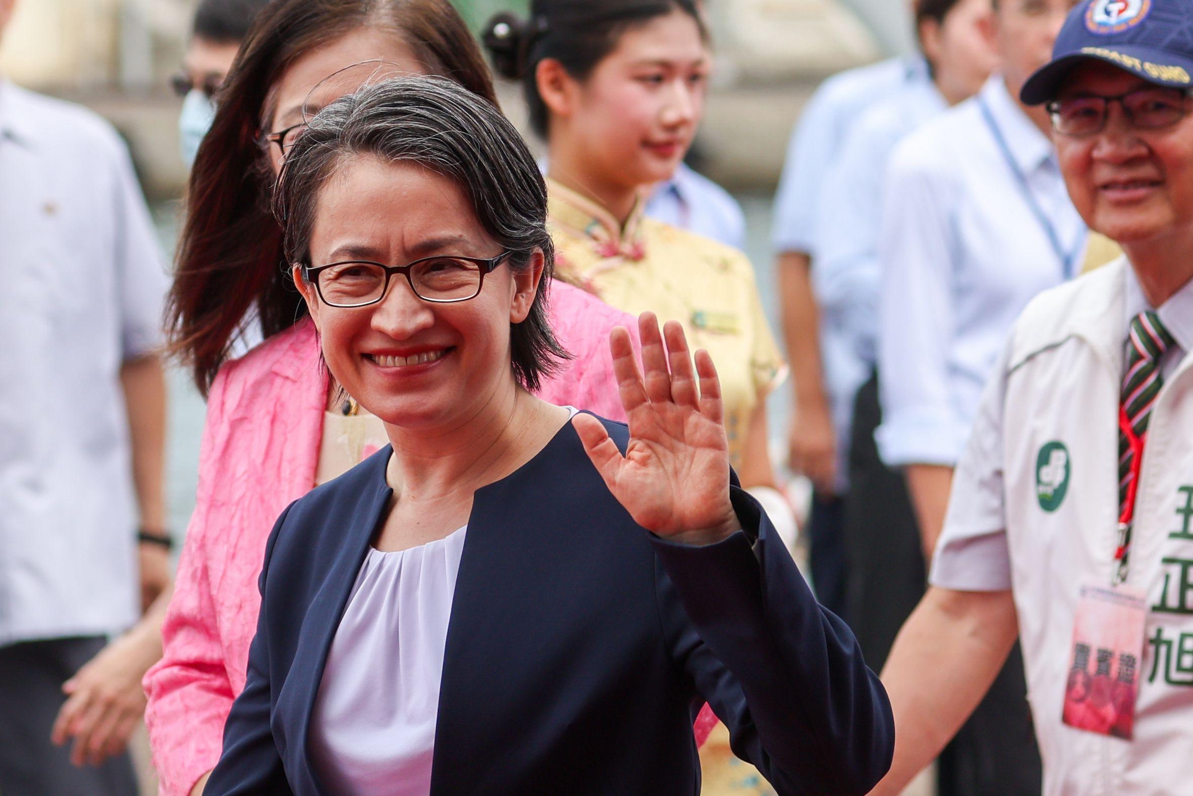 台灣副總統蕭美琴資料圖片