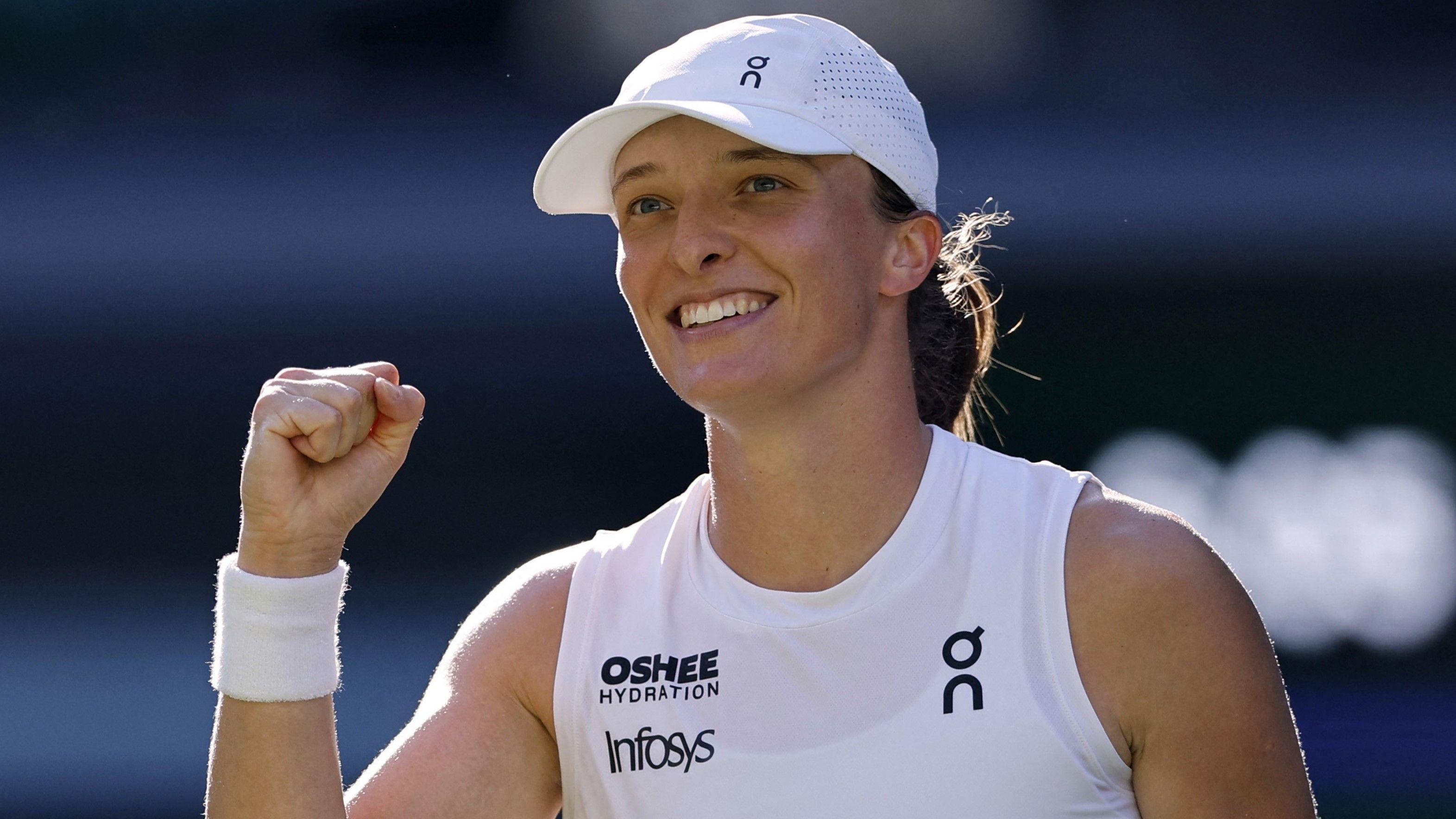 Wimbledon: Swiatek drops just two games to set up Anisimova final