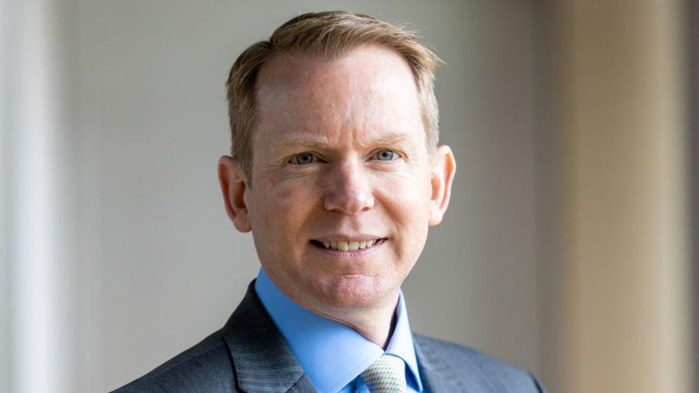 Charlie Nunn, director ejecutivo de Lloyds Banking Group Plc, tras una entrevista con Bloomberg Television en Londres, Reino Unido, el miércoles 27 de julio de 2022.