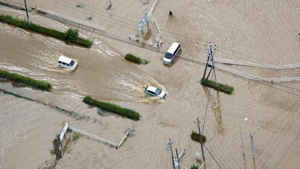 Unprecedented rains in Japan kill four people