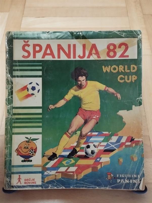 album sa sličicama za svetsko prvenstvo u Španiji 1982.