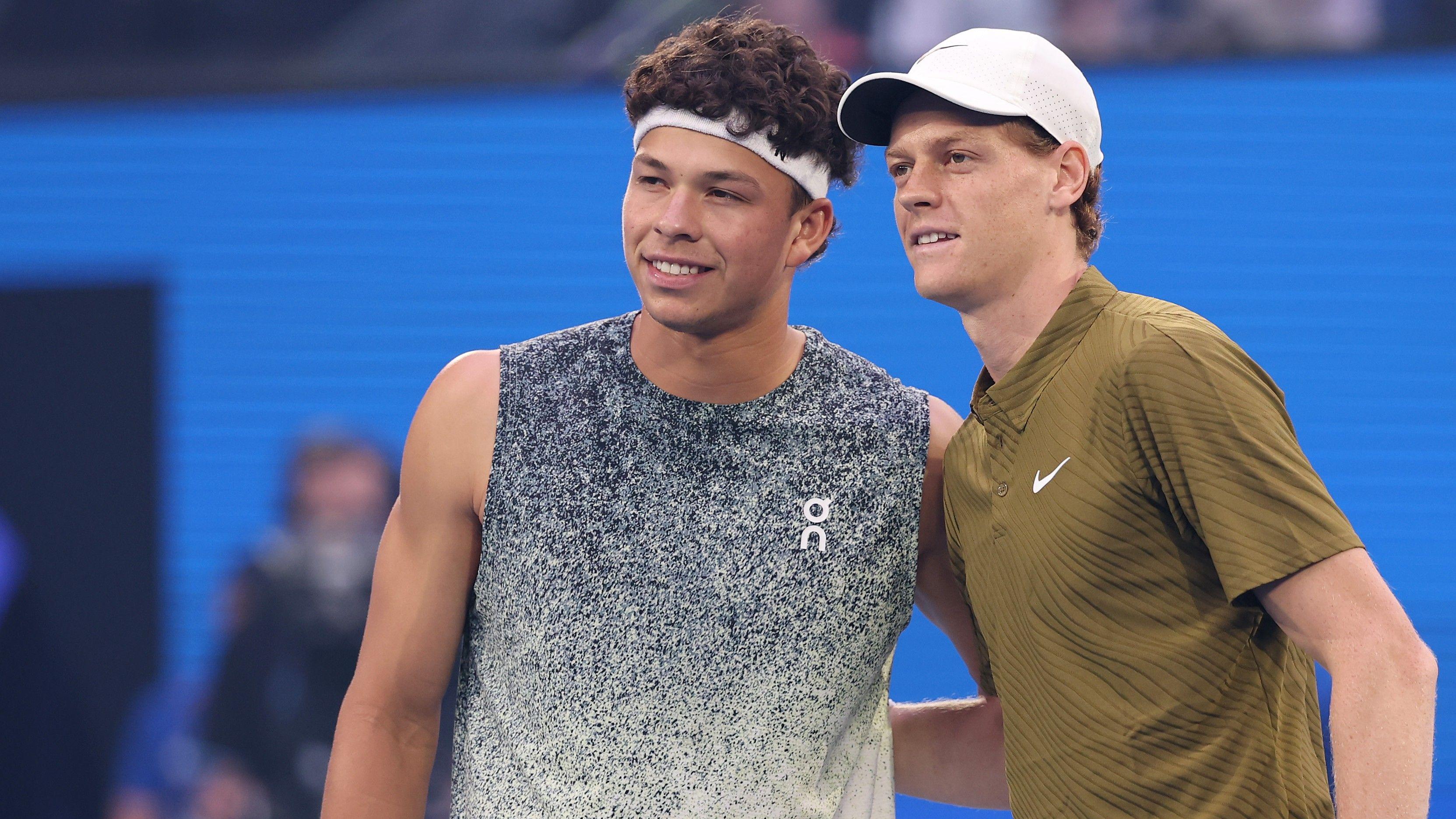 Australian Open: Sinner & Shelton under way in quarter-final - listen & follow