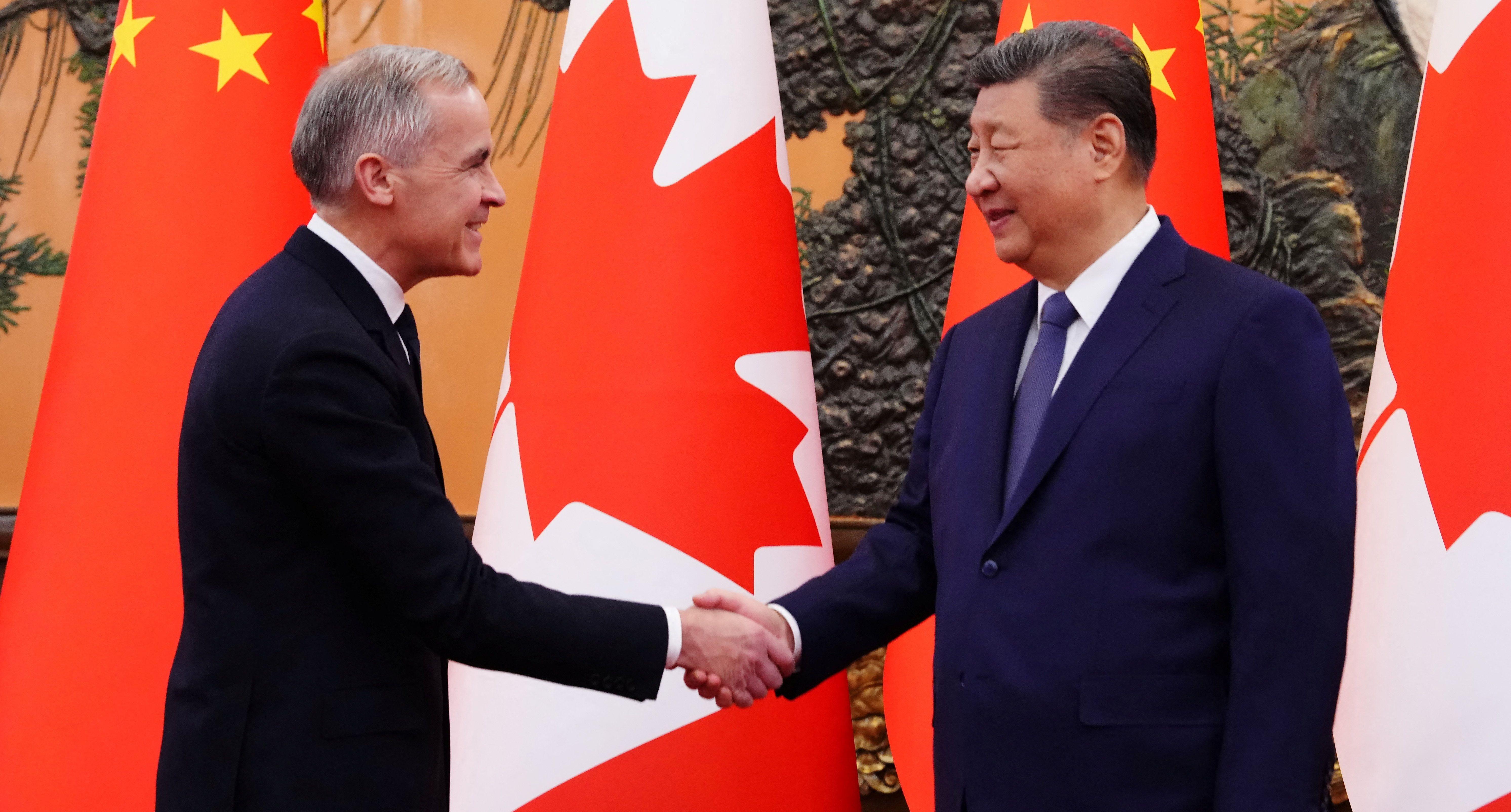 Canadas PM Carney meets Chinas Xi Jinping in key diplomatic visit 