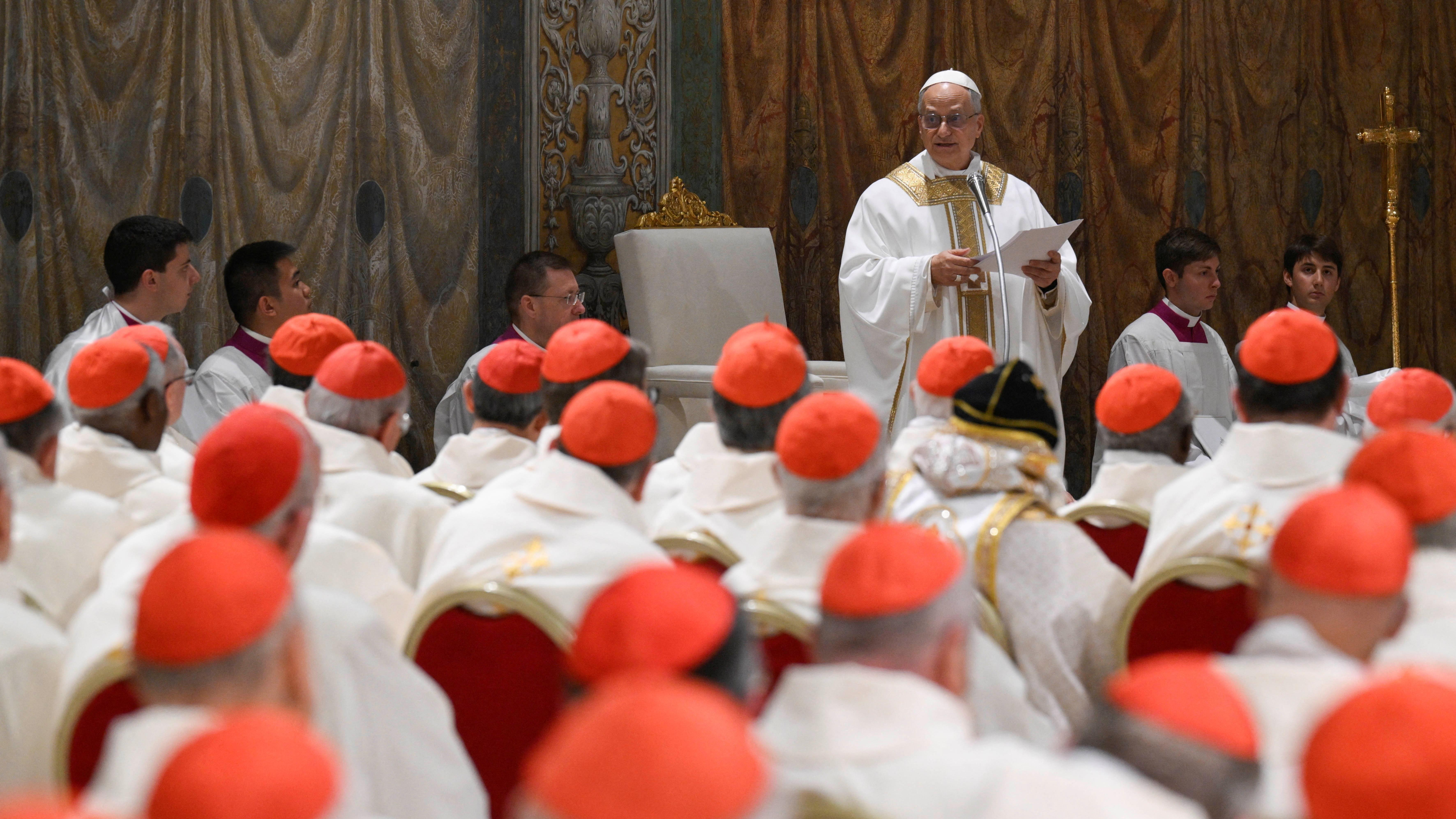 Pope Leo XIV calls Church 'a beacon to illuminate dark nights' in first mass