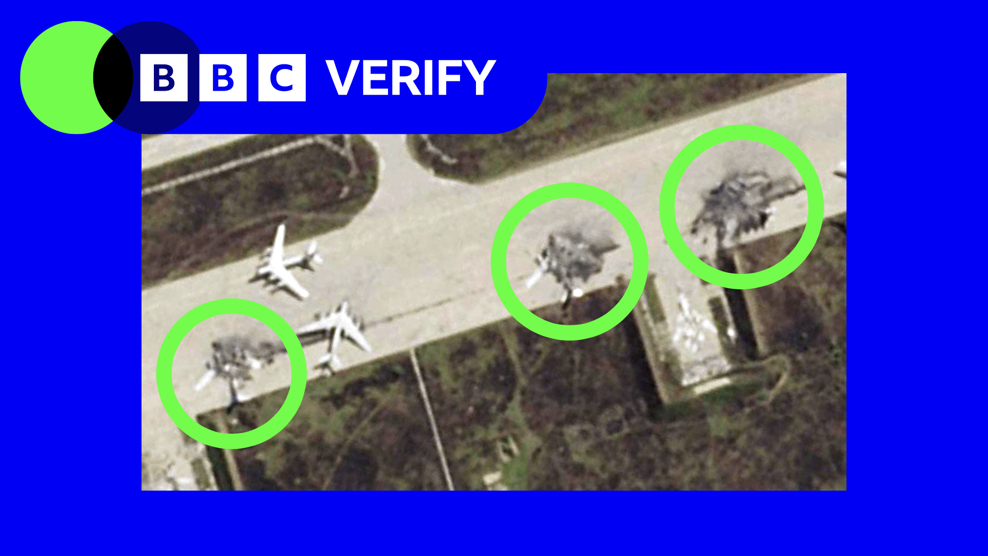 Satellite images show Russian bombers destroyed in Ukraine attack