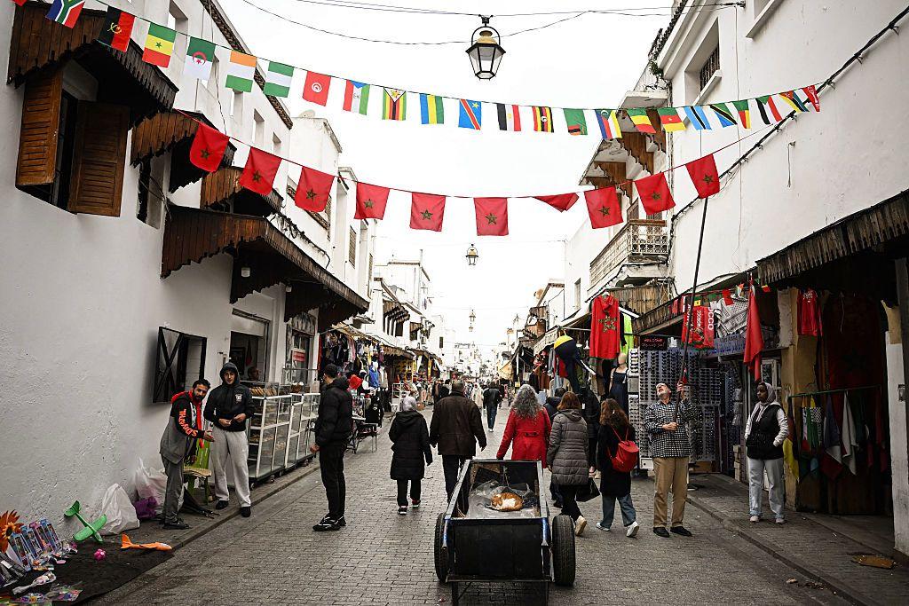 مظاهر احتفالية في شوارع المملكة المغربية قبيل انطلاق العرس الأفريقي