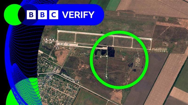 Satellite images show damage at Russian bases, and Lebanon strikes verified