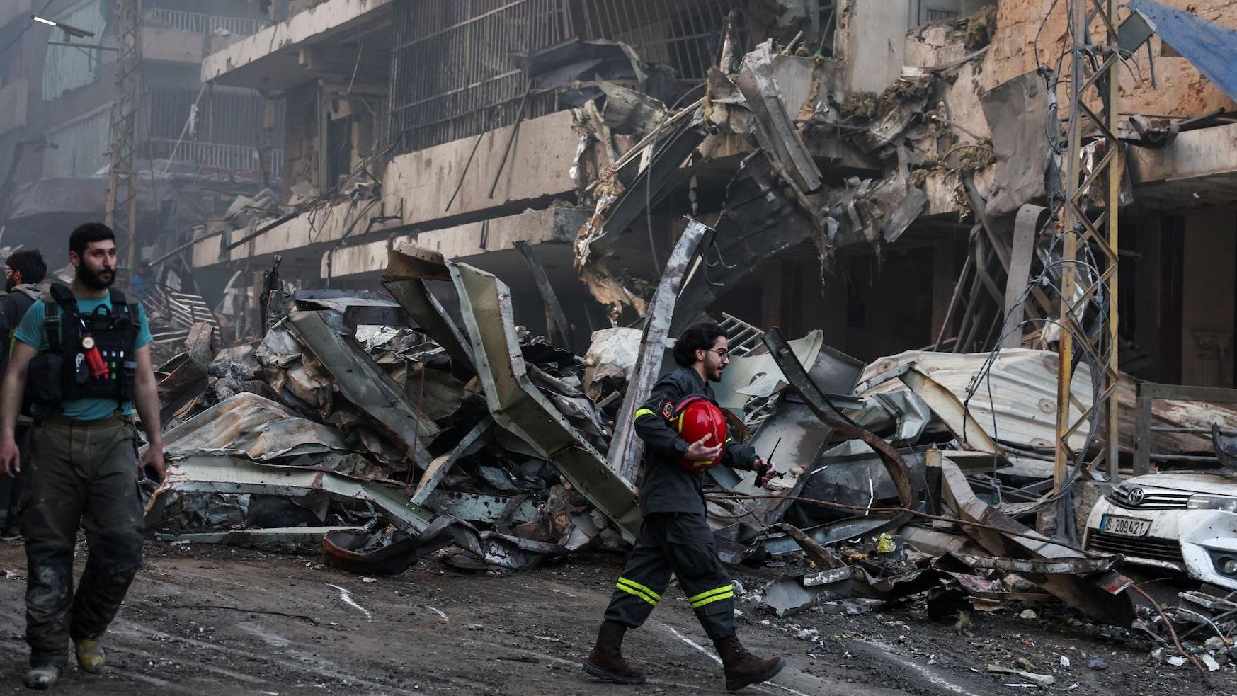 Zgrada u Bejrutu uništena u napadu izraelske vojske