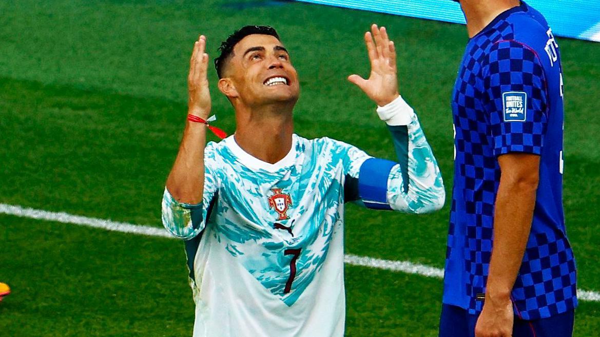 Watch as Portugal on top against Croatia but goalless in World Cup last 32