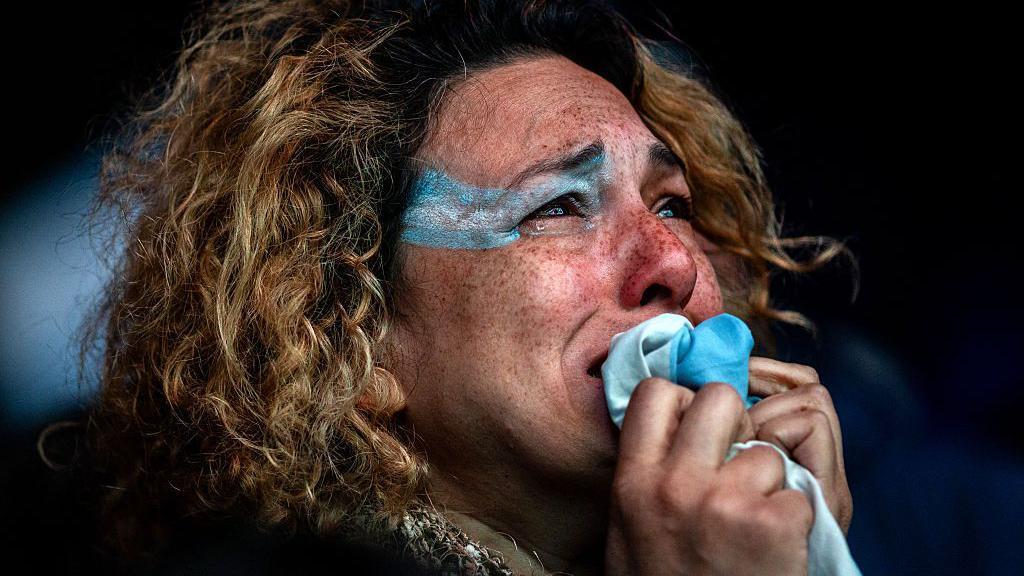 Aficionada argentina
