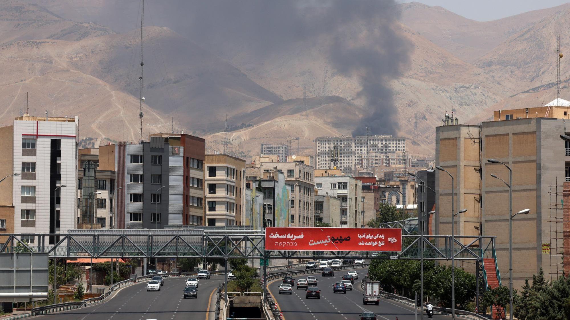 Israeli strikes reported in Iranian capital as IDF warns people in parts of Tehran to evacuate