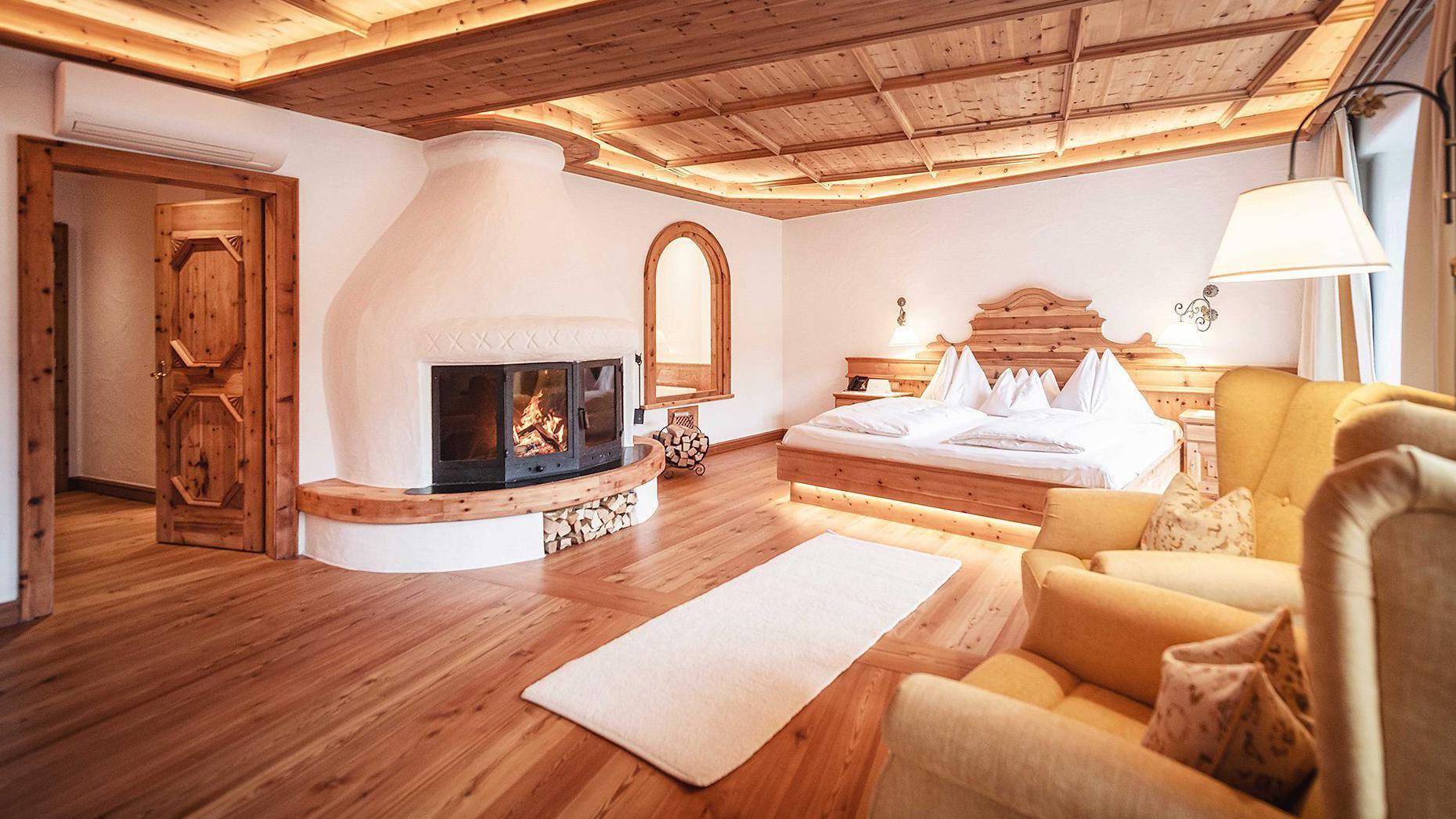 إحدى غرف الفندق