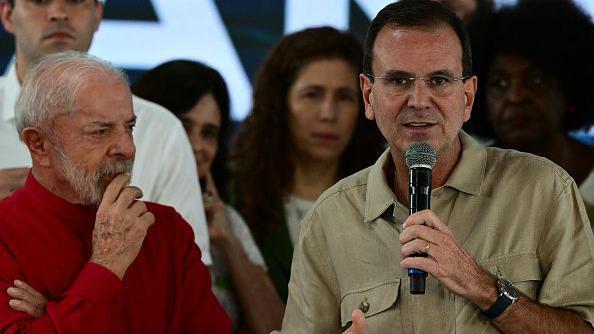 Lula e Eduardo Paes em evento