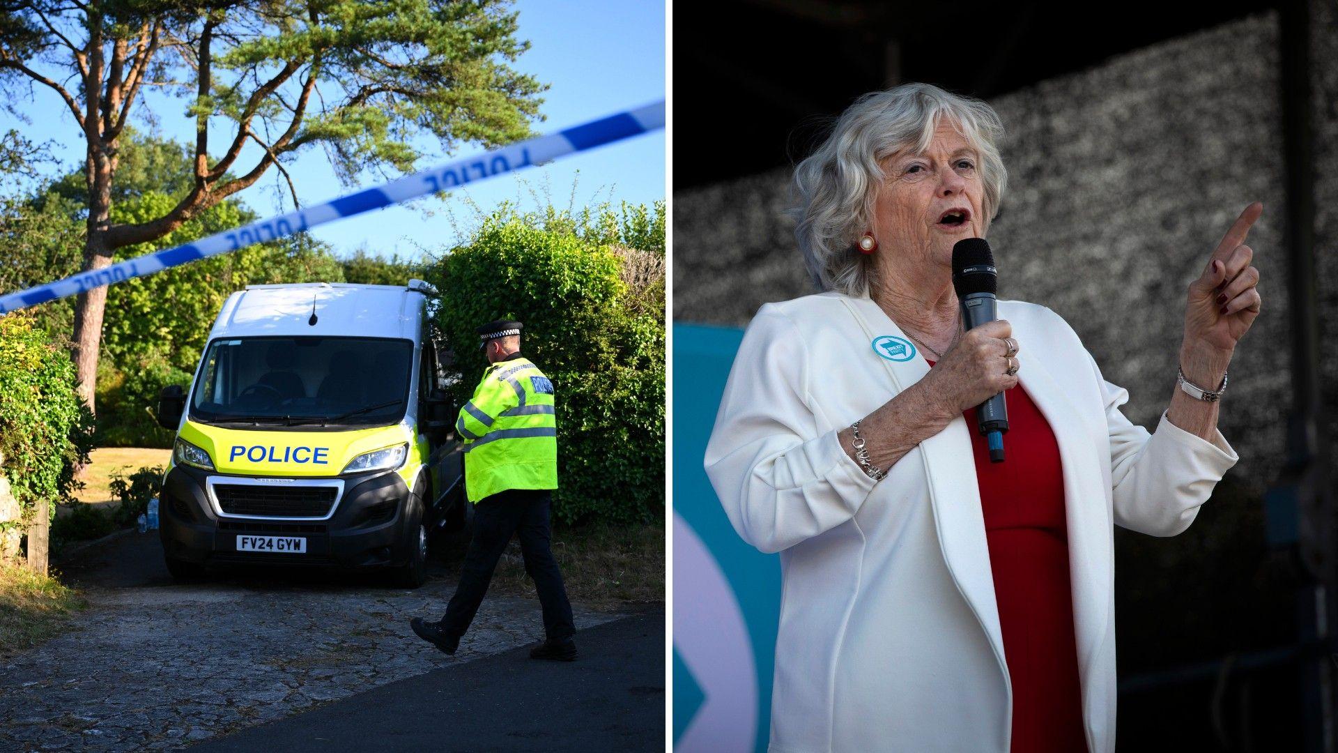 Police step up manhunt after Widdecombe murder suspect released
