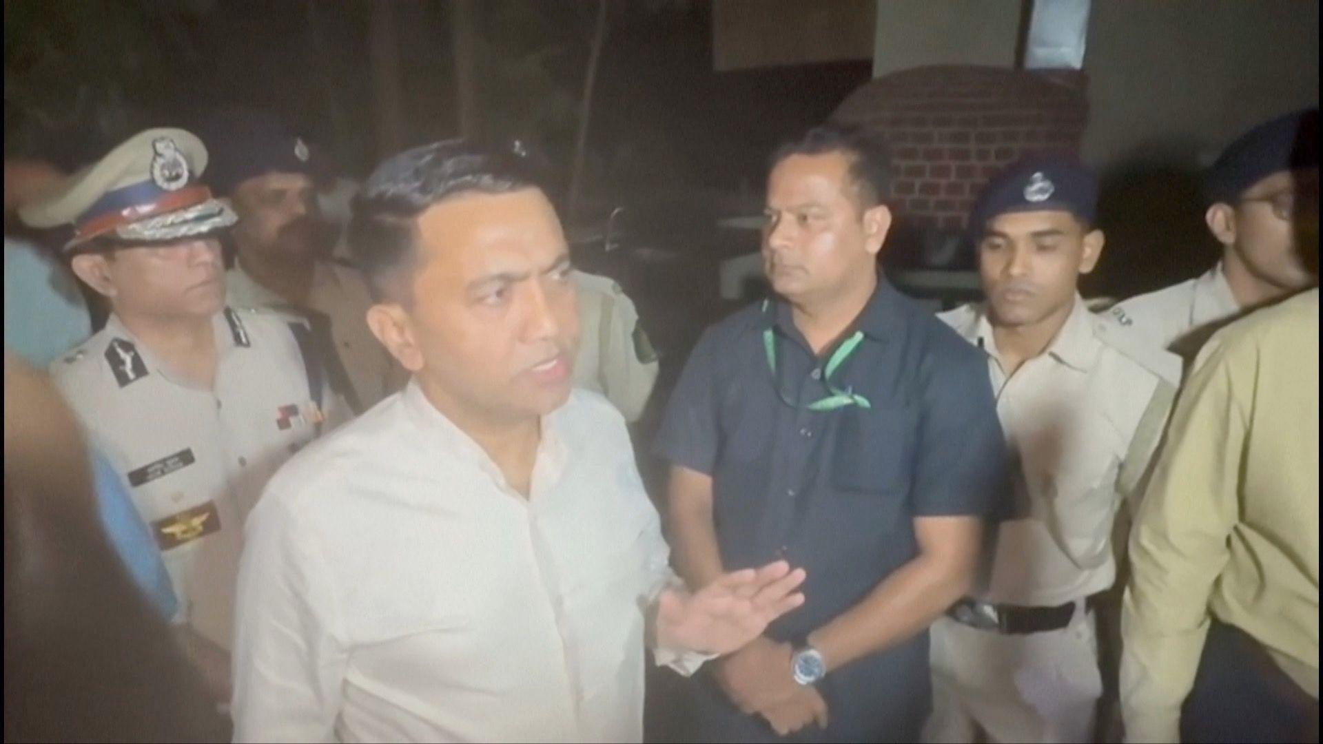 Staff and tourists among 23 killed in Goa nightclub fire, officials say