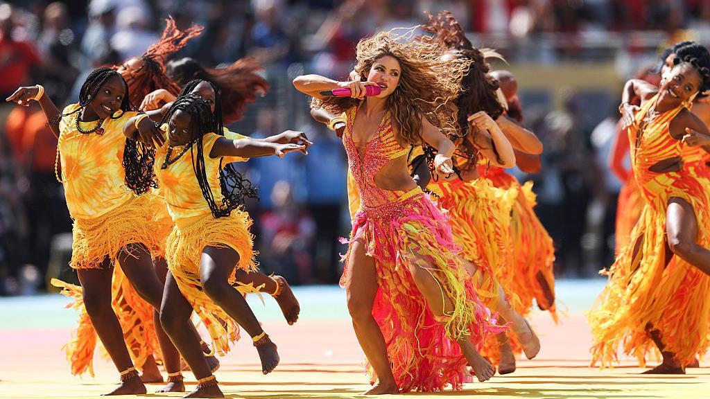 Madonna, Justin Bieber, Shakira and BTS perform at World Cup halftime show