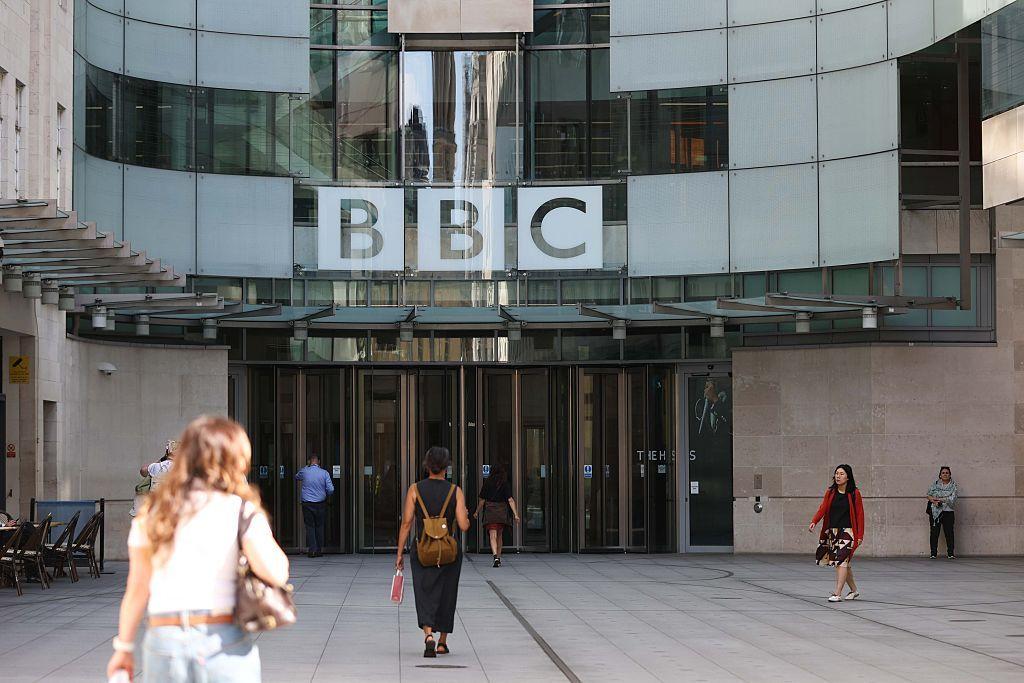 صورة لمقر بي بي سي في لندن، المملكة المتحدة
