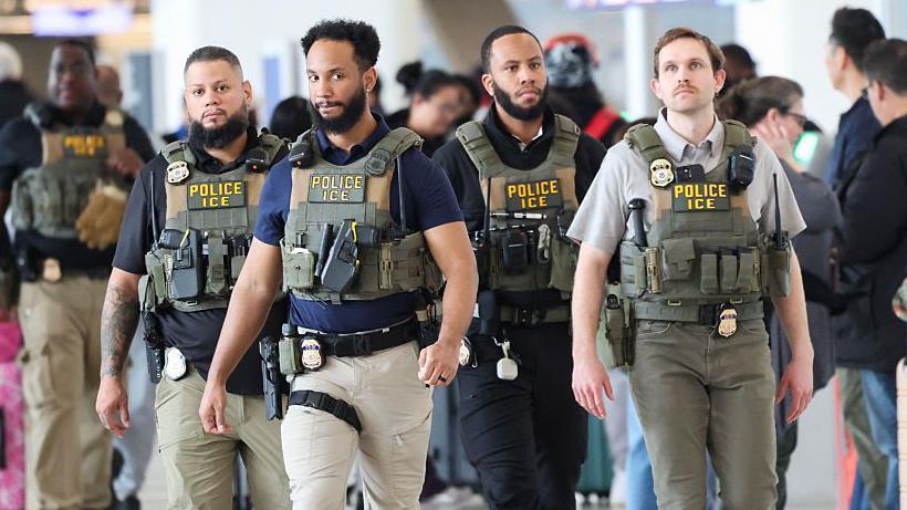 Policía wen aeropuerto de EE.UU.