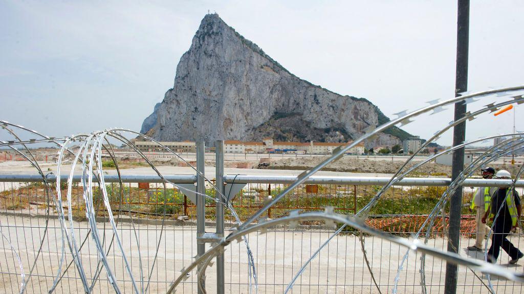 La verja (valla) de Gibraltar
