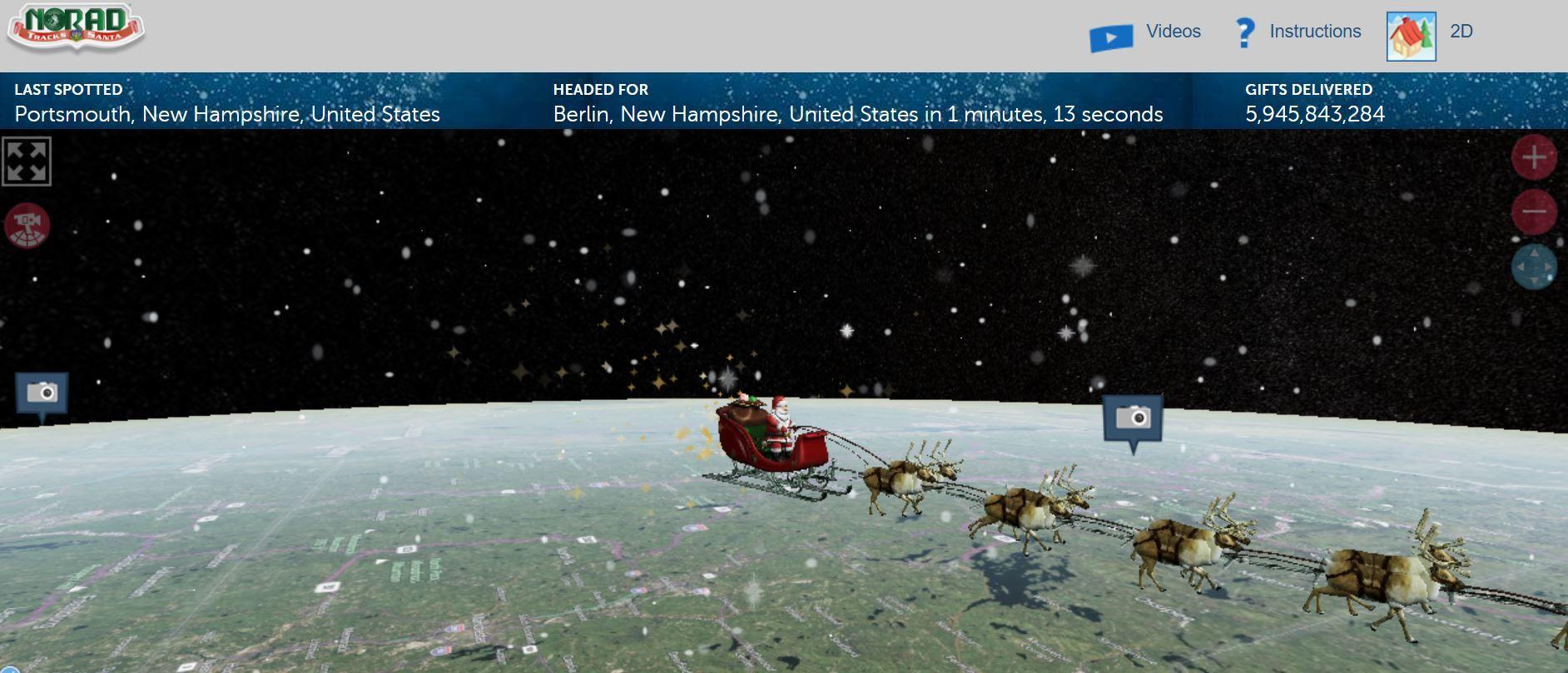 이 산타 썰매의 연료는 건초, 귀리 그리고 당근이다