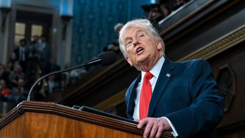 Trump says 'our nation is back' and touts economic agenda in State of the Union address