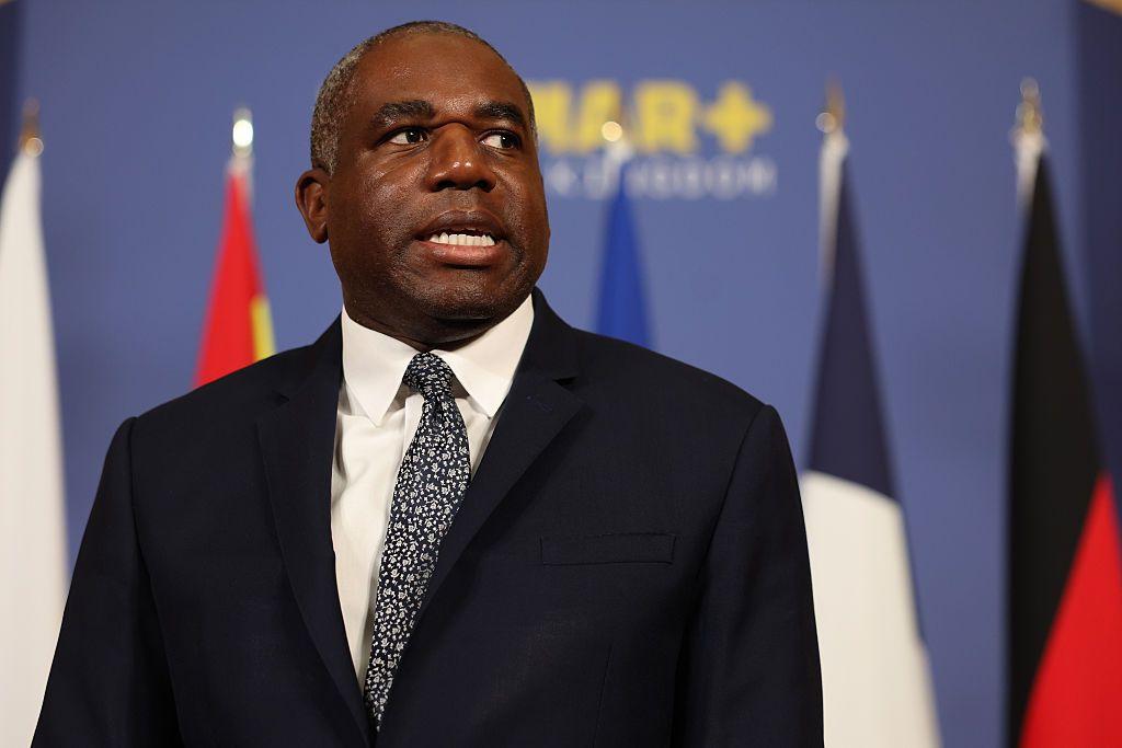 Retrato del ministro David Lammy