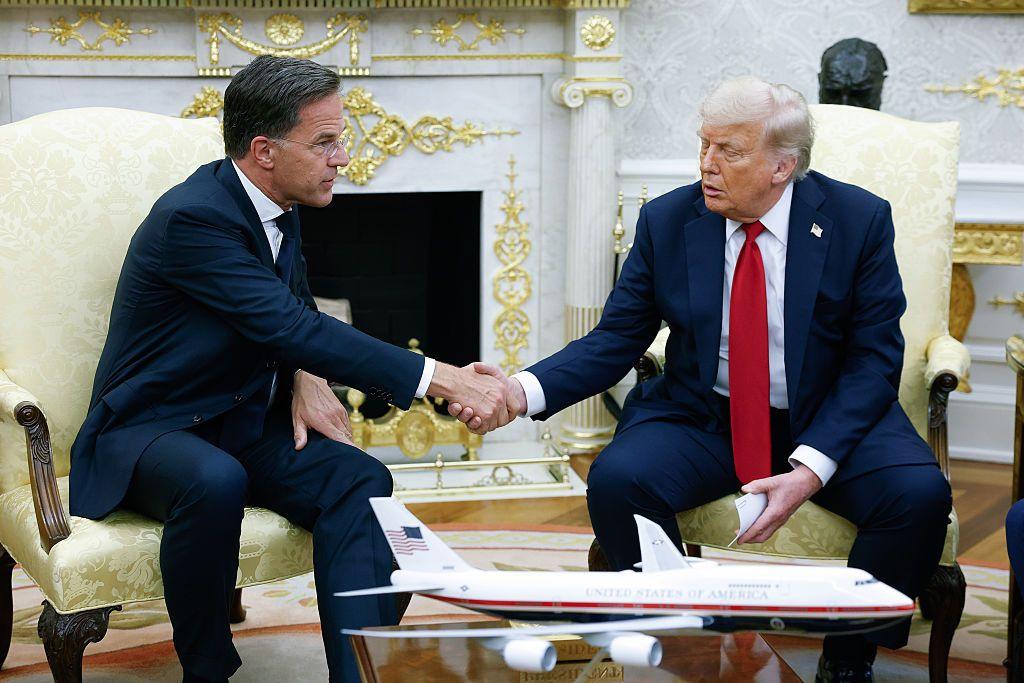 Rutte y Trump
