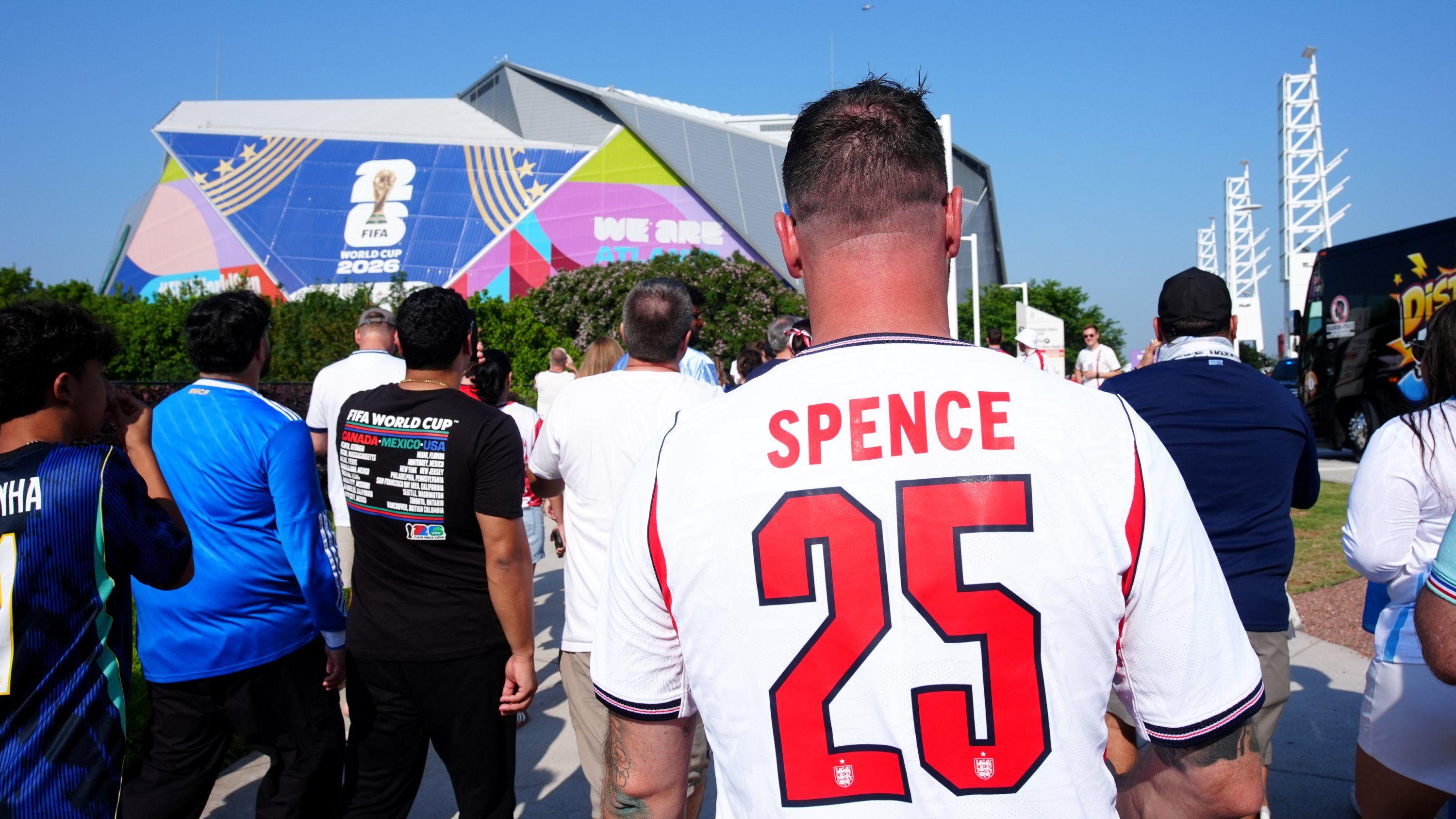 Watch live as Spence set to start at right-back for England against DR Congo in World Cup