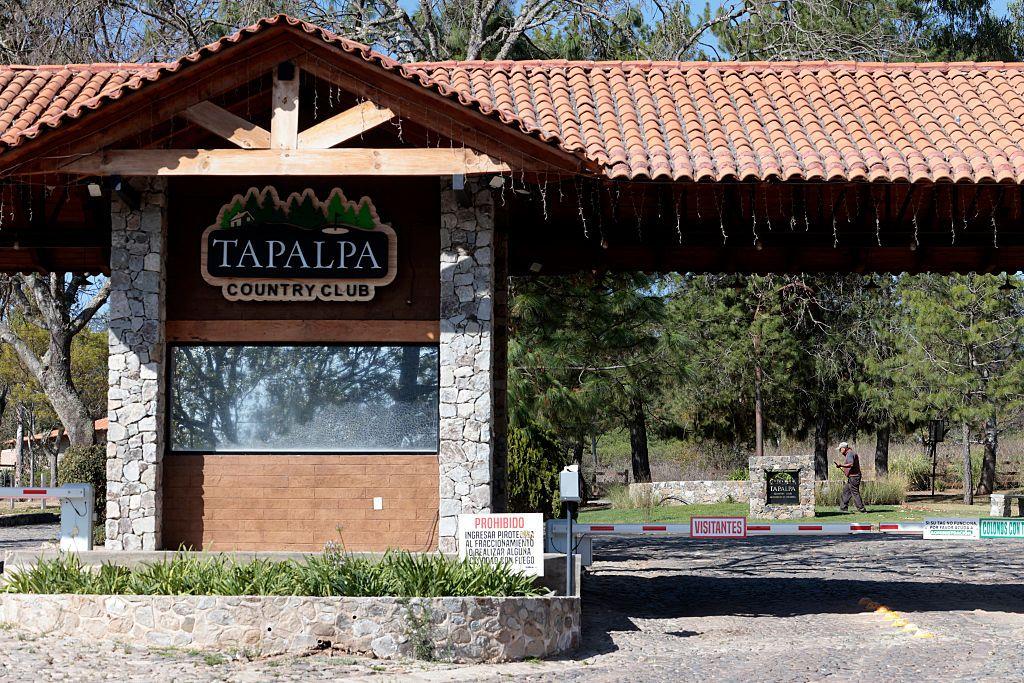 El portal de entrada del Tapalpa Country Club