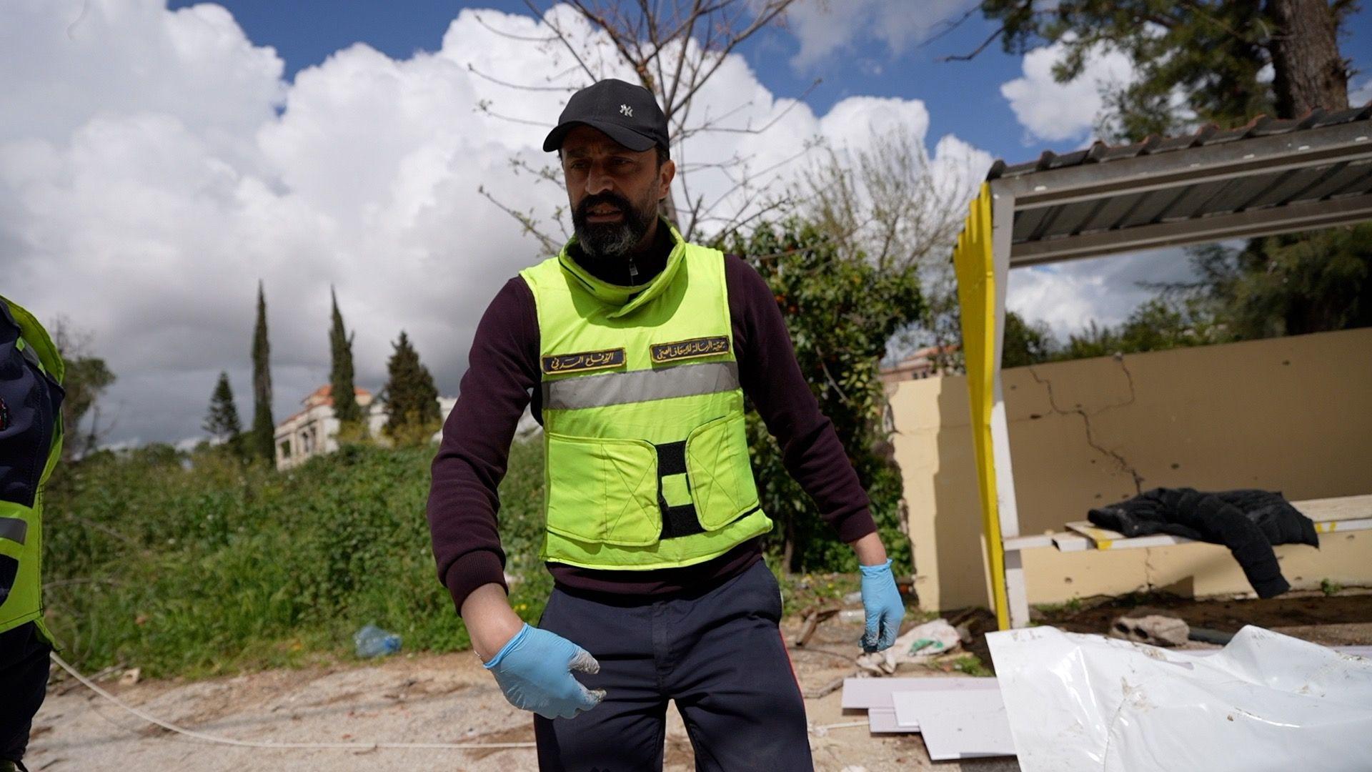 Israeli triple-tap strike kills three paramedics in Lebanon, officials say