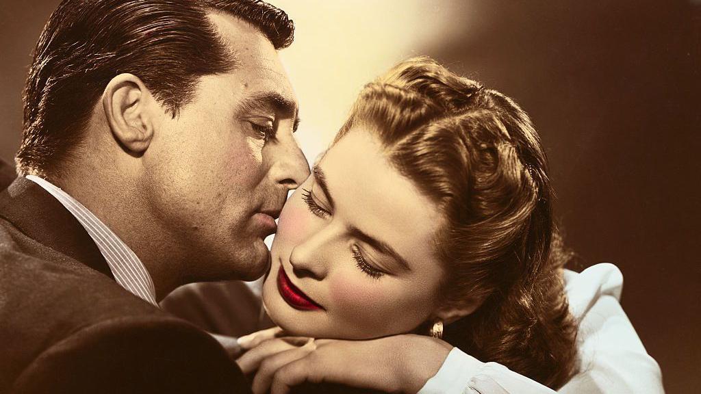 Cary Grant e Ingrid Bergman.