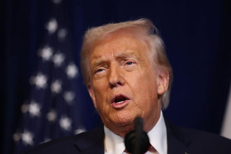 الرئيس الأمريكي دونالد ترامب