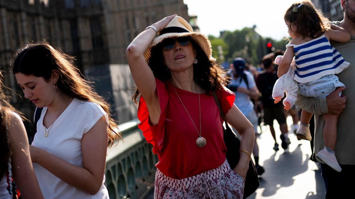 UK braces for hottest June day, as French PM says 40 have drowned in heatwave