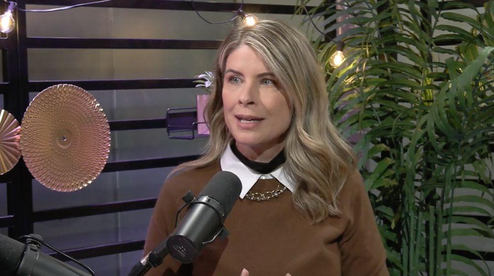 Rita Lobo durante entrevista