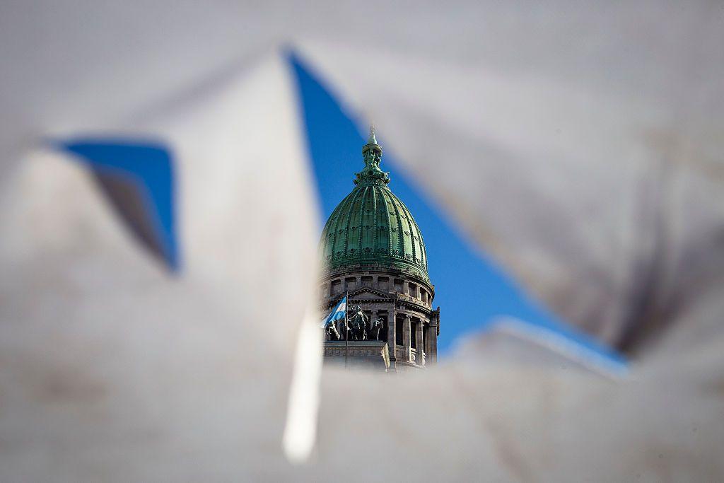 Cupula del congreso argentino.