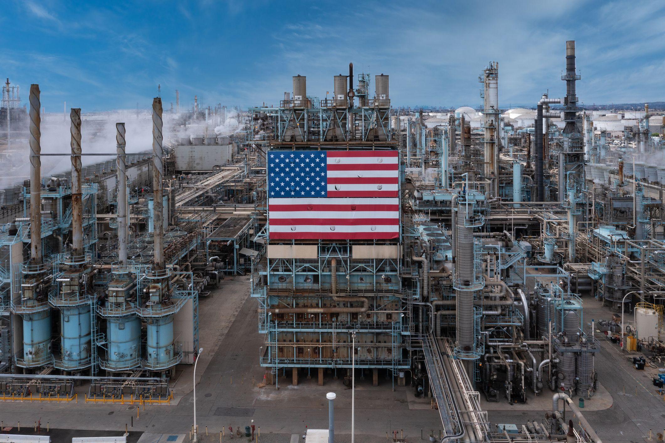 Refinería estadounidense
