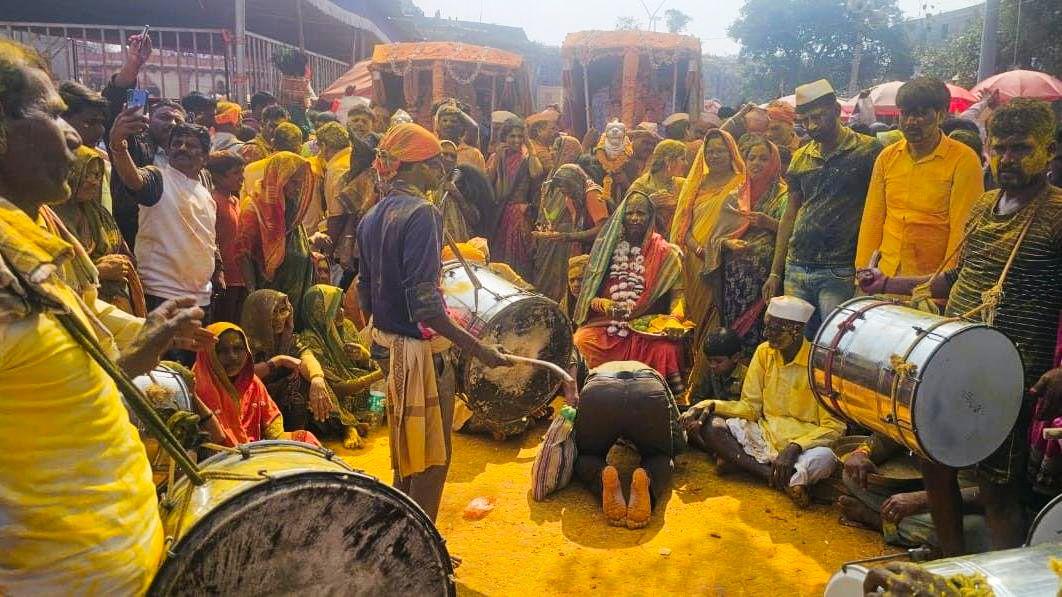  بیلگام کے سونداتی یلما مندر میں دیوداسی کا سالانہ تہوار