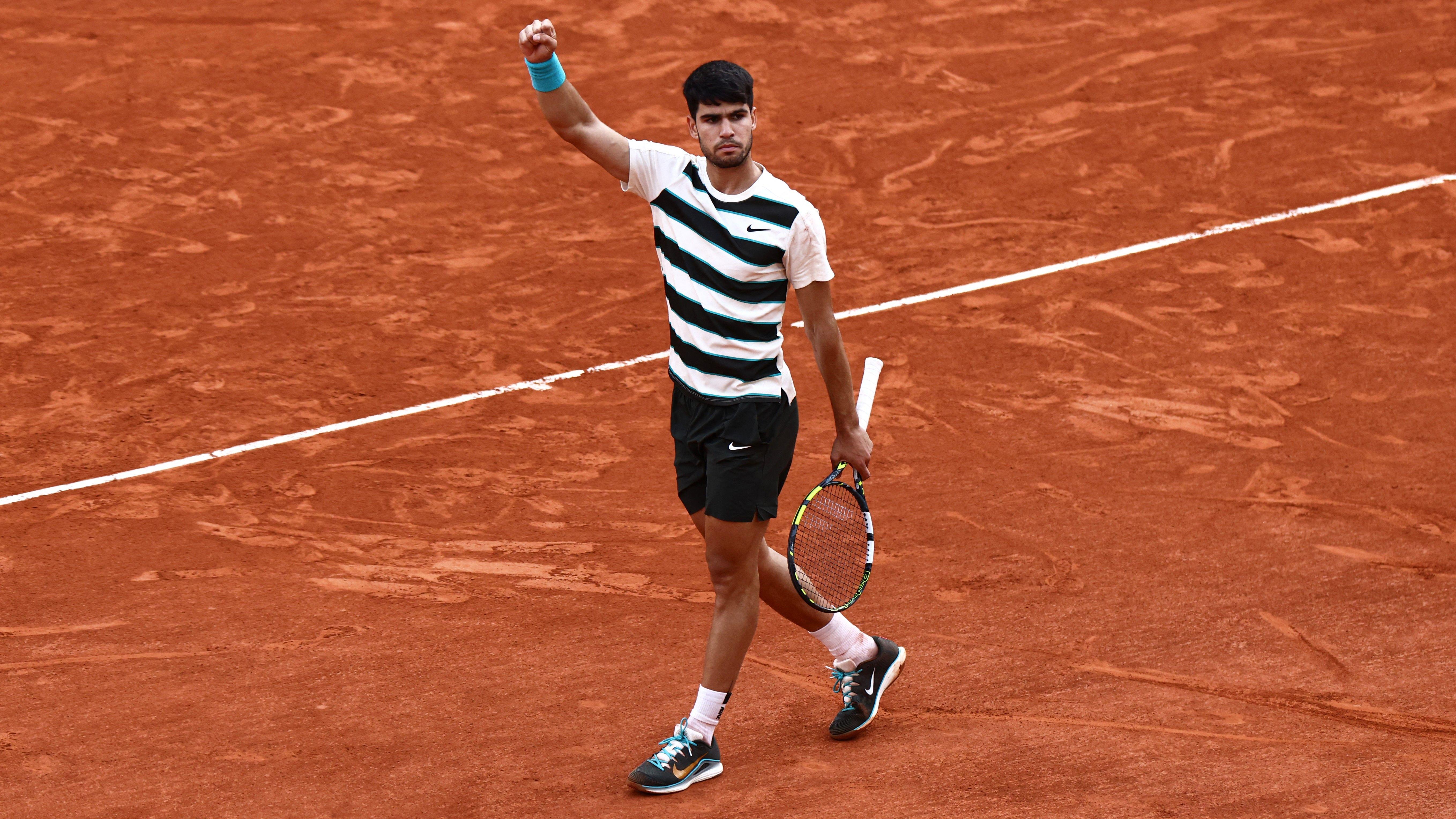 French Open final: Alcaraz a break up on Sinner in astonishing fifth set