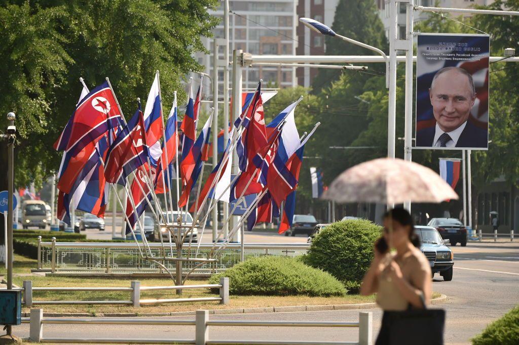 Corea del Norte con la visita de Vladimir Putin. 