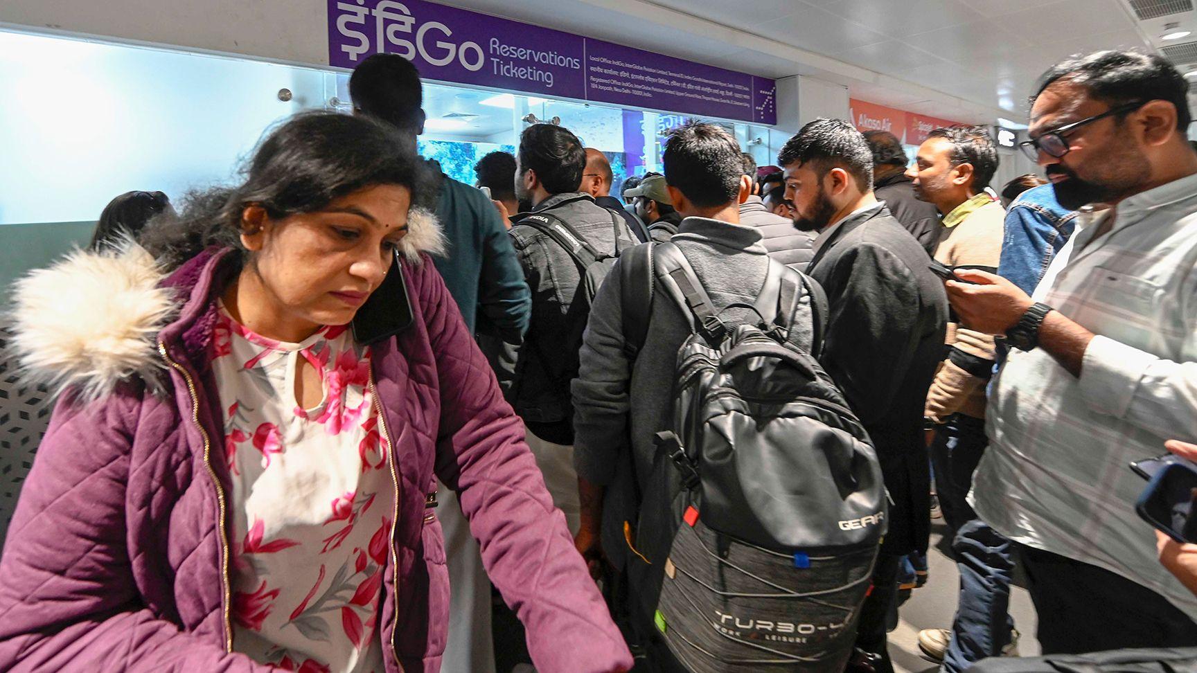 India travel chaos worsens as IndiGo cancels hundreds of flights