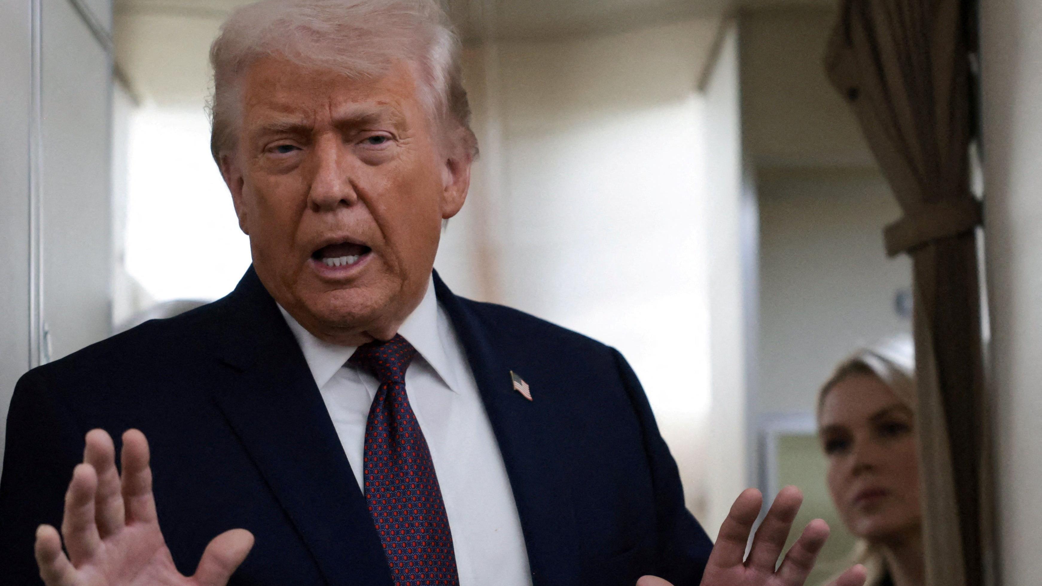 الرئيس الأمريكي دونالد ترامب